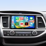 10.2'' Car Radio Stereo for Toyota Highlander 2014 2015 2016 2017 2018 2019 CarPlay/Android Auto/5G WiFi/IPS HD Touch Screen/GPS FM/SWC/Bluetooth/1080P Backup Camera
