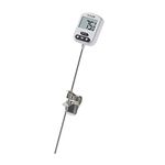 Taylor Programmable Digital Candy and Deep Fry Thermometer with Green Light Alert Display and Adjustable Pan Clip