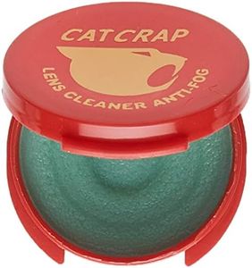 EK USA, Cat Crap, Anti-Fog Lens Cleaner Balm, Safe on All Lenses, Eyeglasses, Goggles, and Camera Lenses - 0.5 Ounce