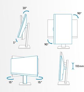 BenQ 27" 4K Designer Monitor – IPS, AQCOLOR, 99% sRGB, USB-C, KVM