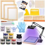 Caydo 54 Pieces Screen Printing Kit