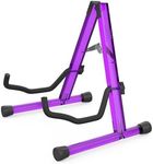 MUSO Guitar Stand,Acoustic Guitar Stand,Acrylic Classical Electric Guitar Stand,Foldable Bass Guitar Stand,Guitar Accessories (Purple)