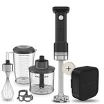 KitchenAid GO - CORDLESS HAND BLENDER PLUS ACCESSORIES WITH BATTERY - 5KHBRV75BM