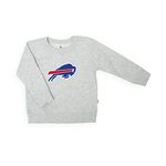 Gertex NFL Grey French Terry Baby Crewneck (18-24M) - Buffalo Bills