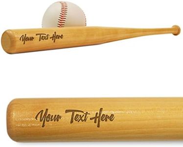 Personalized Engraved Mini Baseball Bat | Engraved Baseball Bats by ChalkTalk Sports