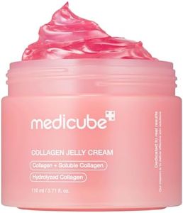 medicube Collagen Jelly Cream- Niacinamide & Freeze-Dried Hydrolyzed Collagen-Boosts skin barrier hydration & gives 24h Glow & Firmer looking skin | No artificial color, Korean skincare 110ml