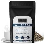 The Tea Ark Silver Needle White Tea (50g) | Darjeeling Tea | Single Origin | Loose Leaf | Rich in Antioxidants, Easy to Prepare (White Tea)