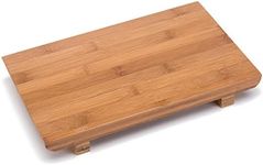 THY COLLECTIBLES Sashimi Sushi Bamboo Serving Geta Plate - Japanese Style Tableware Bamboo Sushi Board Cutting Tray (L9.4 x W5.9)