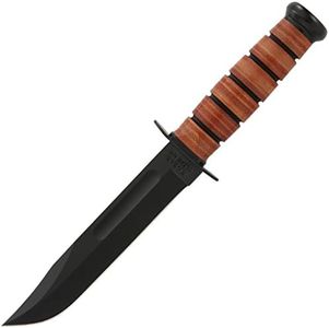 Kabar USMC Fighting/Util 7" with Sheath Brown