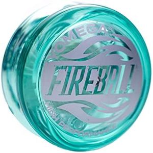 Yomega Fireball YoYo -HIGH Performance Responsive Transaxle Yoyo, Great for String Tricks for Advance Players to Perform Like Pros + Extra 2 yo yo Strings & 3 Month Warranty (Teal Green)