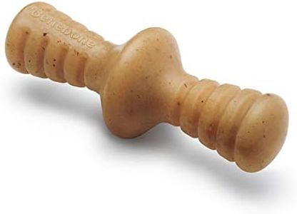 Benebone Zaggler Durable Rolling Dog Chew Toy for Aggressive Chewers, Real Chicken, Small, Made in The USA.