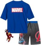 Marvel Boys' Avengers Rash Guard Se