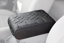 2007-2010 Jeep Wrangler (JK) - BoomerangÃ?® Tire Tread ArmPad - Center Console Armrest Cushion by Boomerang