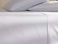 Marriott Signature Flat Sheet - Soft, Breathable 300 Thread Count Cotton Blend Flat Sheet - King