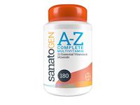 Sanatogen A-Z Complete Multivitamin Tablets with 23 Essential Vitamins and Minerals for Men & Women Including Vitamin D, Vitamin C and Antioxidants 180 Tablets 6 Months Supply