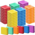 Chivertion 60 Pack Kneaded Rubber Erasers Bulk Drawing Art Eraser Moldable Eraser Kneaded Colorful, Sketching Erasers for Artists Blend, Shade, Smooth, Correct, and Brighten Your Sketches and Drawings