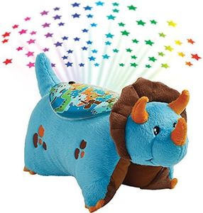 Pillow Pets Sleeptime Lites Blue Dinosaur Stuffed Animal Plush Night Light