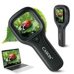Cason Digital Pocket Microscope for Kids Upto 400X, Portable Handheld Magnifying Glass,Microscope for Students for Interactive Learning