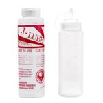 J-LUBE FISTING Powder Mixes with Water One Bottle Makes 16+ Gallons / 60+ litres and More of Lubricant 10 oz + Squeeze Bottle （500ml）