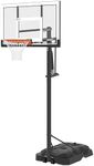 Lifetime Steel Framed Portable Basketball System, 54 Inch Black