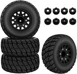 GLOBACT RC Truck Tires for 1/10 Sca