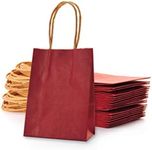 AWELL Small Wine Red Paper Bag with