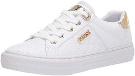 Guess Women's Loven Sneaker, White,