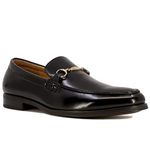 NINE WEST Mens Loafers Dress Shoes I Slip on Penny Loafer for Men I Dwayne Black 9