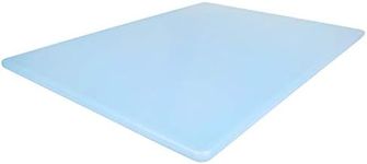Thirteen Chefs Cutting Boards for Kitchen - 20 x 15 x .5" Blue Color Coded Plastic Cutting Board with Non Slip Surface - Dishwasher Safe Chopping Board