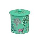 Sara Miller India Elephant Biscuit Barrel 170(d) x 173mm