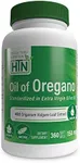 Health Thru Nutrition Oil of Oregano 360 Mini-Softgels | Wild Harvested | European 40:1 Origanum Vulgare Equivalent to 600mg Oregano in Extra Virgin Olive Oil | Non-GMO Gluten Free (Pack of 360)