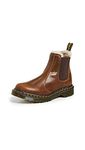 Dr. Martens Women's 2976 Leonore Chelsea Boot, Brown Butterscotch Orleans, 5 UK