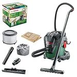 Bosch Home and Garden Wet and Dry Vacuum Cleaner UniversalVac 15 (1000 W, with Blowing Function, container volume: 15 L, in carton packaging)