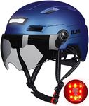 ILM Adult Bike Helmet with USB Rech