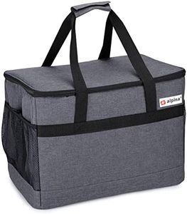 alpina Sac Isotherme 30L - Boîte à Lunch - Isolée - Usage Chaud et Froid - Gris