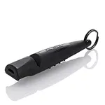 THE ACME - Alpha Black Dog Training Whistle 210.5 Medium High Pitch, Single Note. Bright Sound Quality with New Comfort Grip. Weather-Proof Whistles Designed and Made in The UK.