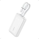 Anker Zolo Power Bank, 10,000mAh 30W Max Fast Portable Charger with Built-in USB-C and MFi Certified Lightning Cables, 1 USB-C, 1 USB-A, Battery Pack for iPhone 15/14 Series, MacBook, Galaxy (Black)