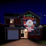 Kachhu® X19 Christmas Spotlight Projector for Xmas Party Garden House Home Wall - Santa