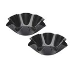 Harold Import Co 43741 HIC Large Non-Stick Fluted Tortilla Shell Pans Taco Salad Bowl Makers