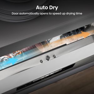 Hisense 14-Place Dishwasher – Stainless Steel