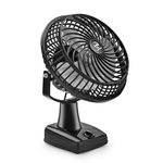 HM 9 inch all purpose fan with high speed motor | 3 Speed Settings | Proudly Made In India | with 1 Year Warranty (AP Black 9 Inch)