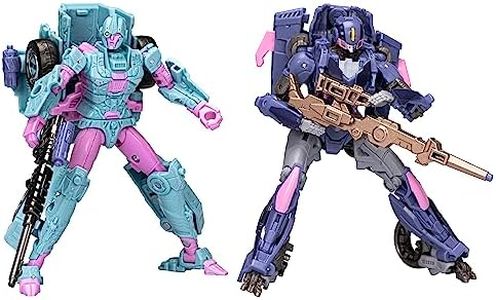 Transformers Toys Legacy Evolution Deluxe Senate Guard Autobot Javelin & Ascenticon Kaskade Deadeye Duel 2-Pack, Action Figures for Boys and Girls Ages 8 and Up