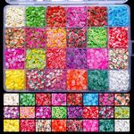 EHOPE 14800Pcs Fruit Nail Art Slices Polymer Fruit Slices 3D Polymer Slices Polymer Clay Slice Nail Art Slices Colorful Making Supplies for DIY Crafts Nail Art, and Cellphone Decorations(24 Styles)