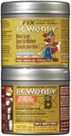 PC Products PC-Woody Wood Repair Epoxy Paste, Two-Part 6 oz in Two Cans, Tan 083338