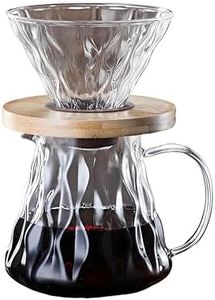 KFKAA Pour Over Coffee Maker, 1-5 Cups Of Coffee, Suitable For Homes, Cafes, Offices,pour Over Coffee