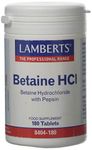 Lamberts Betaine HCl 324 mg Pepsin 5mg - 180 Tablets, 169.9 gram, 1