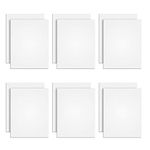 TOPS The Legal Pad Plus Legal Pad, 8-1/2 x 11 Inches, Gum-Top, White, Unruled Rule, 50 Sheets per Pad, 12 Pads per Pack (71520)