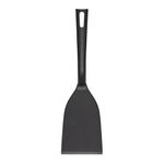 Chef Aid Nylon Flexible Turner, BPA Free Kitchen Spatula for use with Non-Stick Cookware, Part of a Selection of Kitchen Utensils, Black