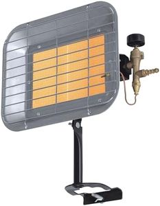 Perel Chauffage radiant au gaz, butane ou propane, 4500 W