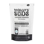 Molly's Suds Original Laundry Detergent Powder - Natural Washing Powder, Earth Derived Powder Detergent, Non-Liquid & Organic Washing Detergent, Sensitive Skin Laundry Detergent - 120 Loads, Unscented